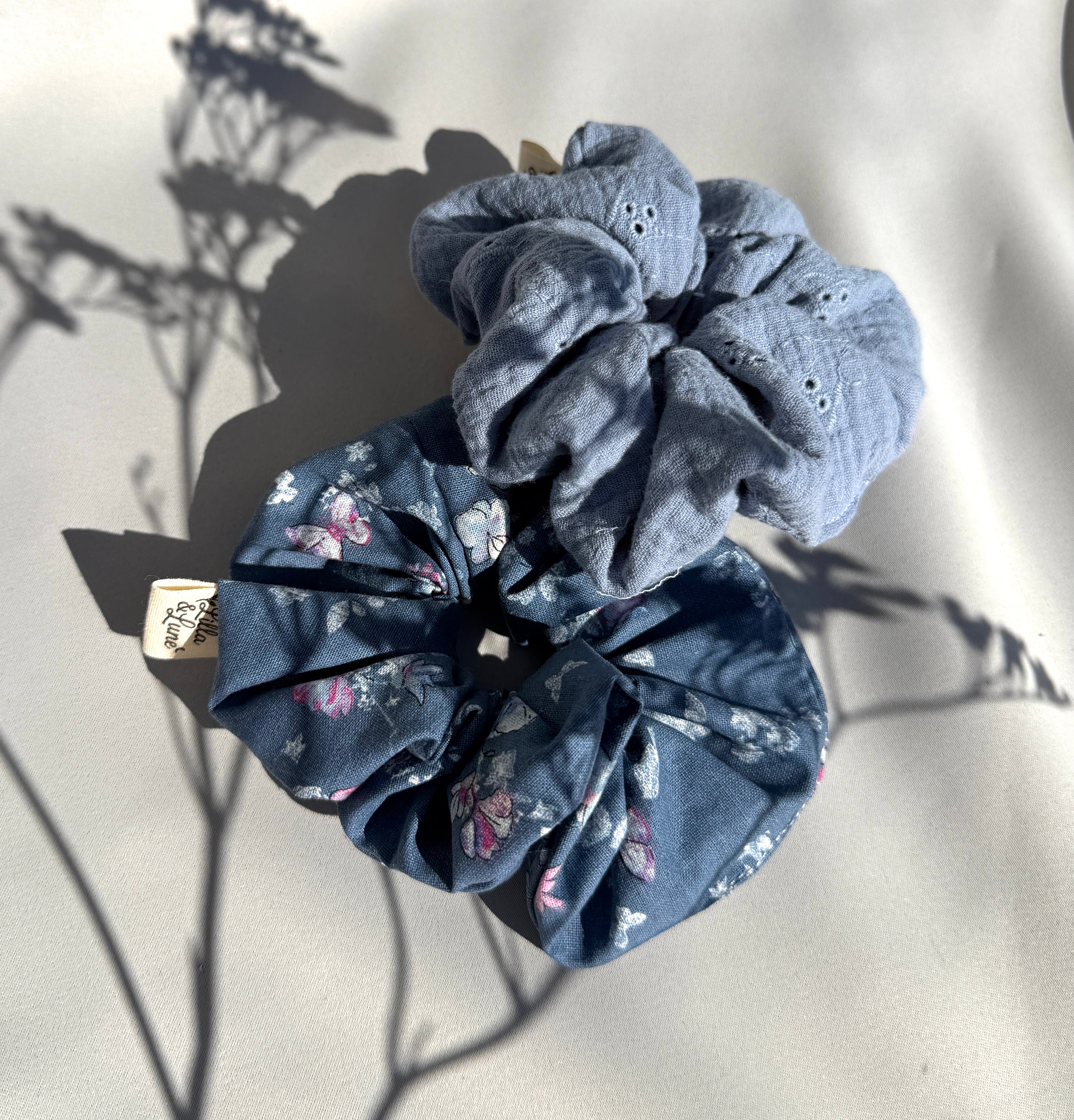 Soft Vintage Bloom Scrunchie Set
