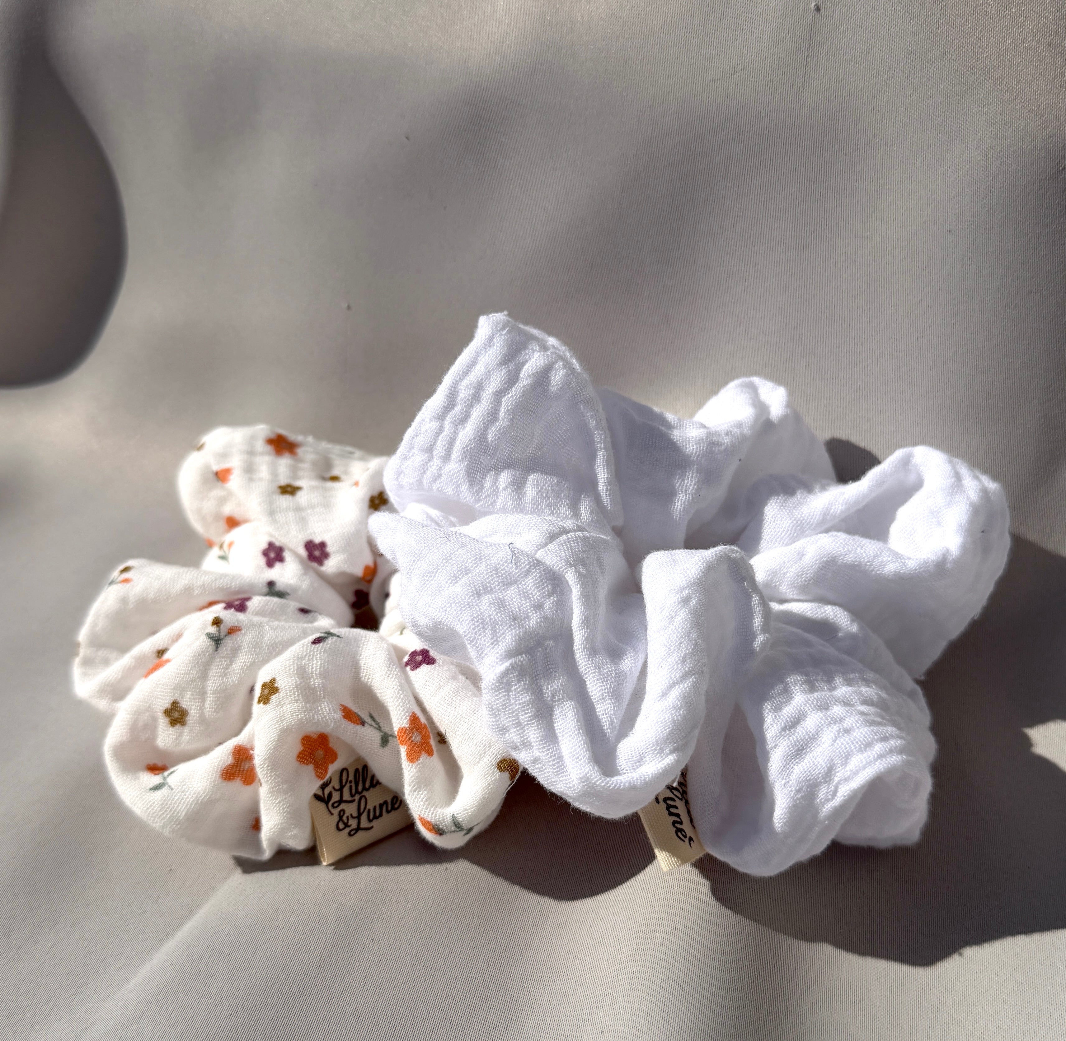 Little Flower Cloud Scrunchie Set
